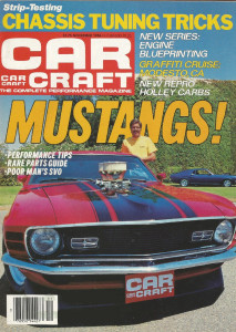CAR CRAFT 1984 NOV - MICKEY, MUSTANGS, AMX, CANSO